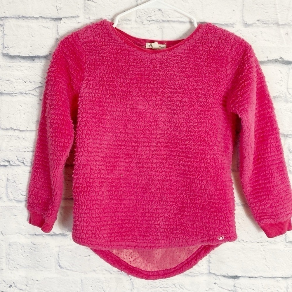 Appaman pink fuzzy sweatshirt 10